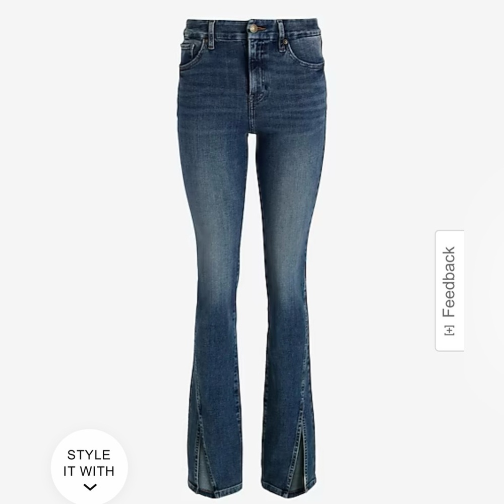 Express Mid rise Flex Jeans. Ultra Stretch. Size small. New with tags